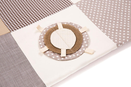 Baby Activity Mat, 120x120cm - Brown