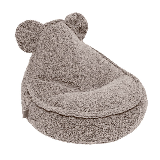 MeowBaby Bearly Teddy vaikiškas sėdmaišis – Pilka
