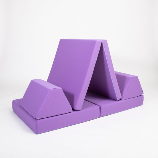 Monboxy modulinis žaidimų čiužinių rinkinys – violetinis