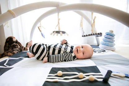 Baby Activity Mat, 100x100cm - Black and White