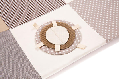 Baby Activity Mat, 100x100cm - Brown