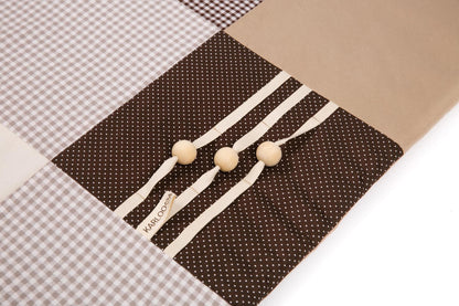 Baby Activity Mat, 100x100cm - Brown