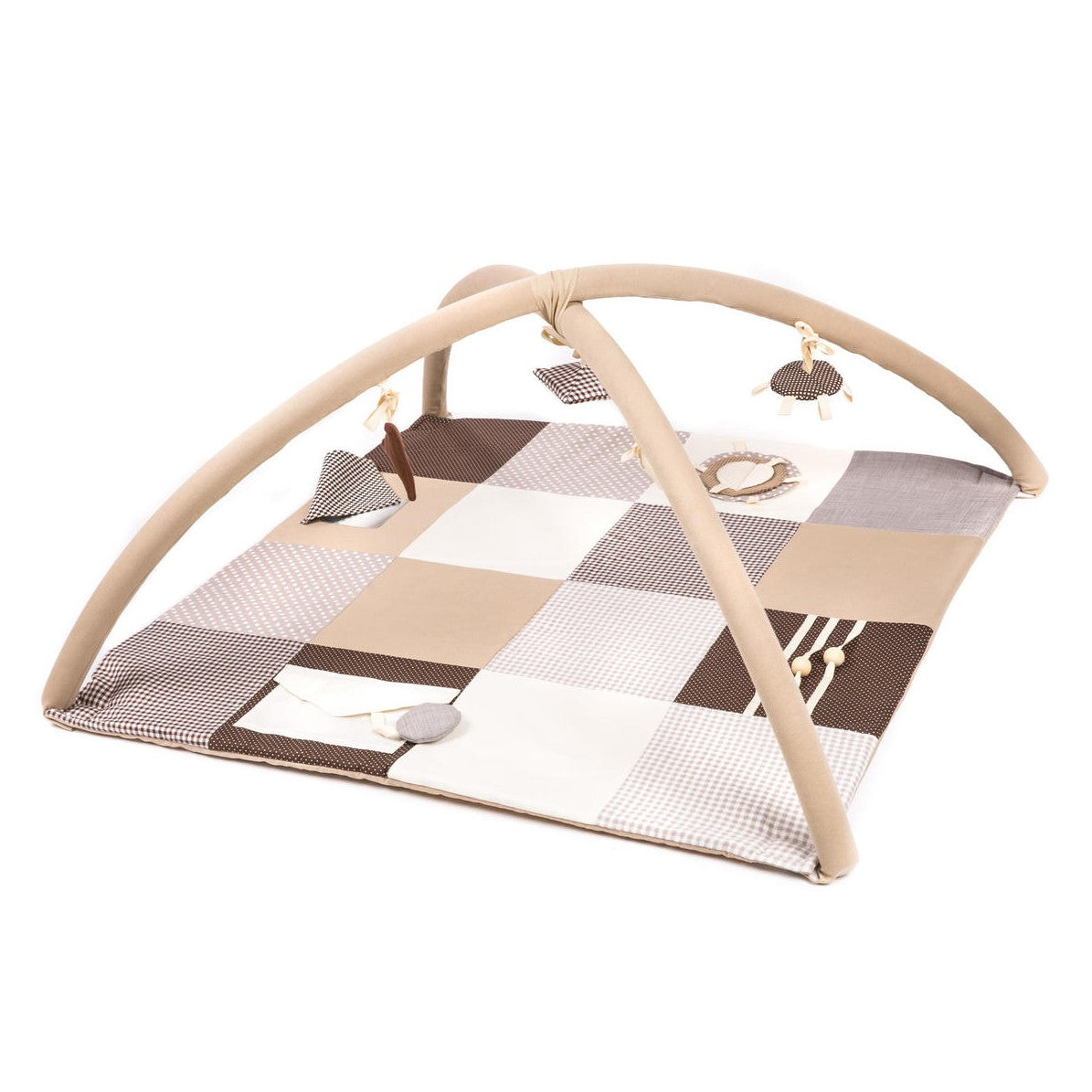 Baby Activity Mat, 100x100cm - Brown