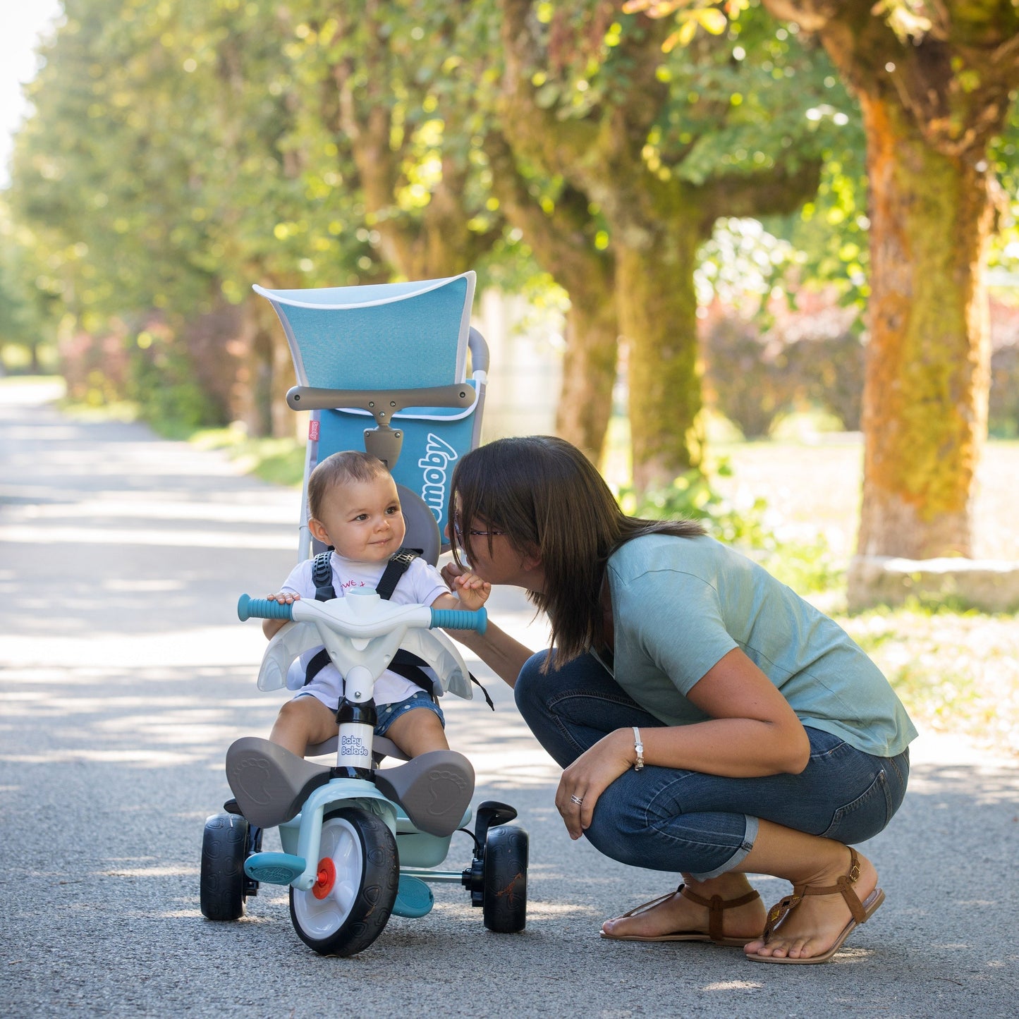 Baby Balade Plus Tricycle - Blue