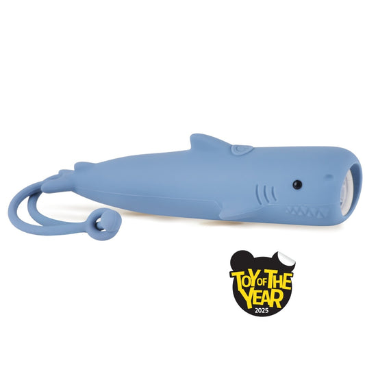 Rabbit & Friends vaikiškas žibintuvėlis „SHARKY“ – ryklys