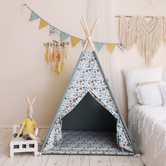 Tipi.tu vaikiška tipi palapinė „Forest & Sage“