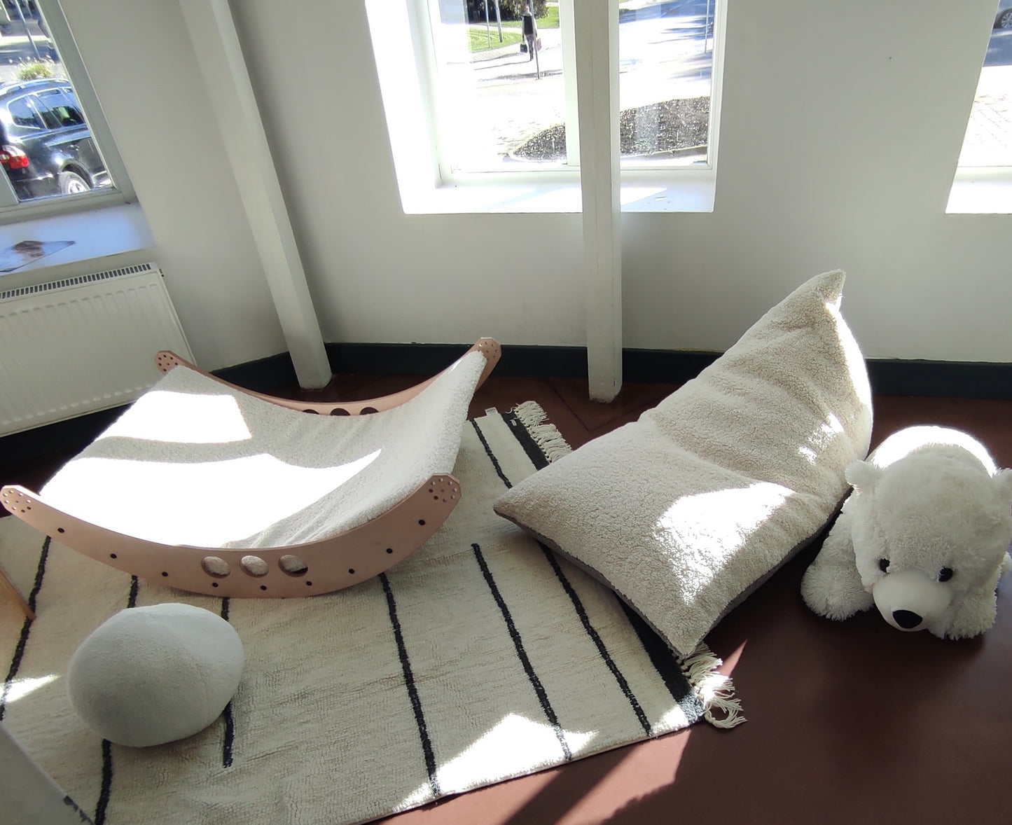 Kids Bean Bag Chair - Cloud Lamb Duo