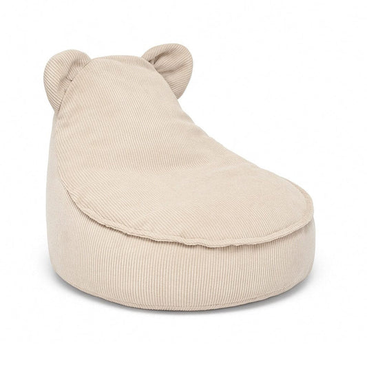 MeowBaby Slimcord Teddy vaikiškas sėdmaišis – Smėlio