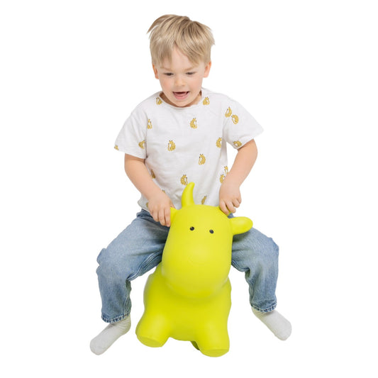 Gerardo's Toys šokliukas „My First JUMPY“ – žalia karvutė