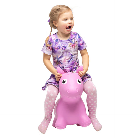 Gerardo's Toys šokliukas „My First JUMPY“ – rožinis arkliukas