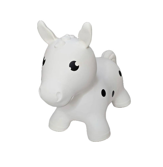 Gerardo's Toys šokliukas „My First JUMPY“ – baltas arkliukas