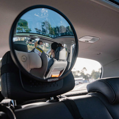 Round Rear Facing Car Seat Mirror