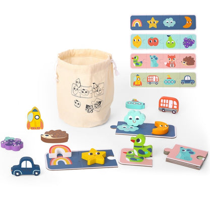 Sensory Puzzle Memory Shapes