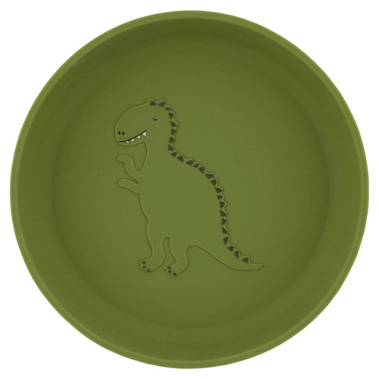 Trixie Baby silikoninė lėkštė „Mr. Dino“