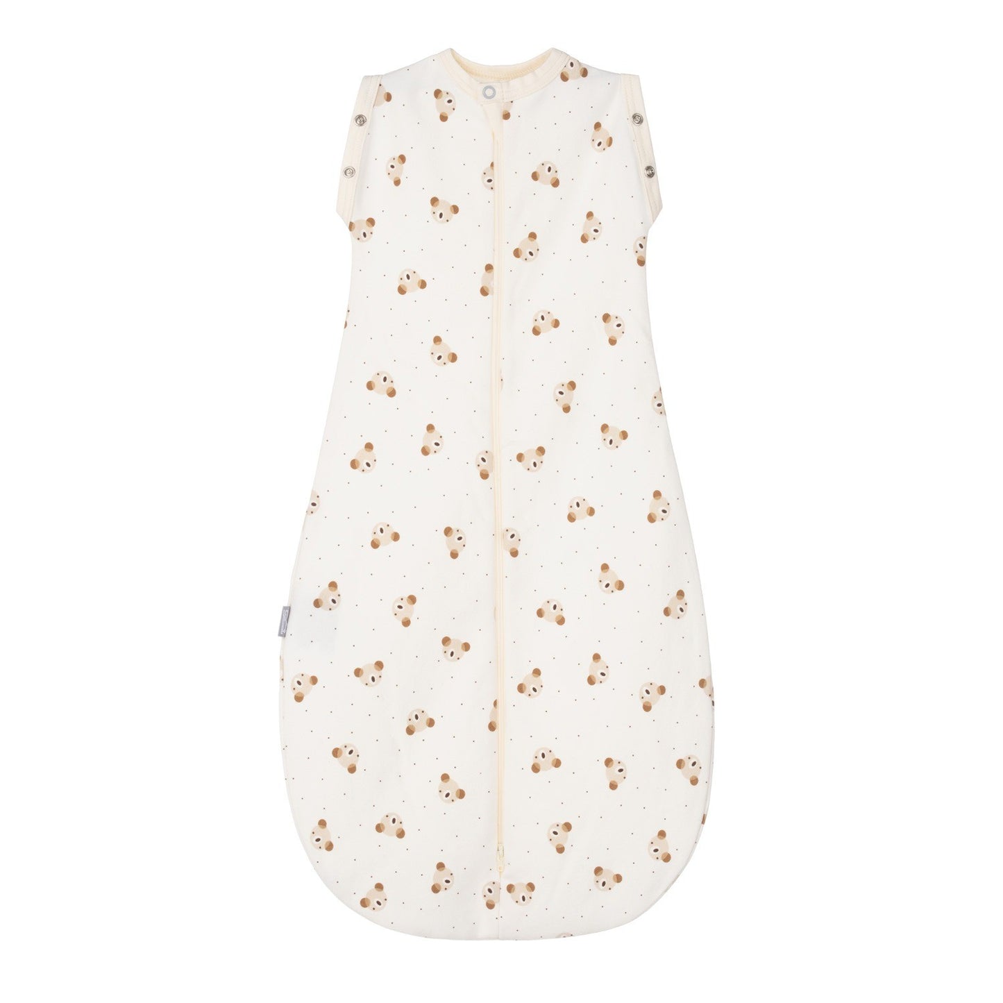 Baby Swaddle and Sleeping Bag 0.5 TOG – Beige / White