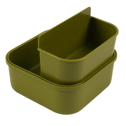 Snack box with clips - Fireman Mr. Dino