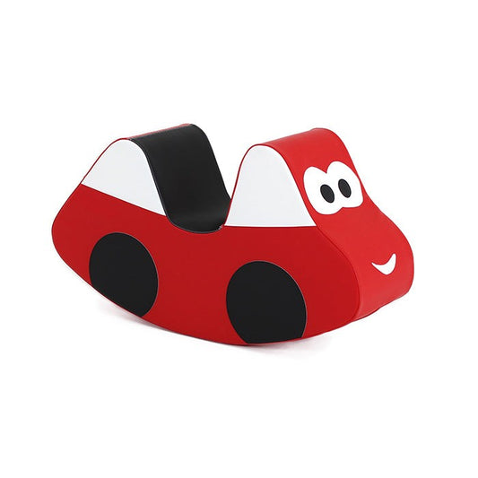 IGLU minkštas supamasis automobilis – raudonas