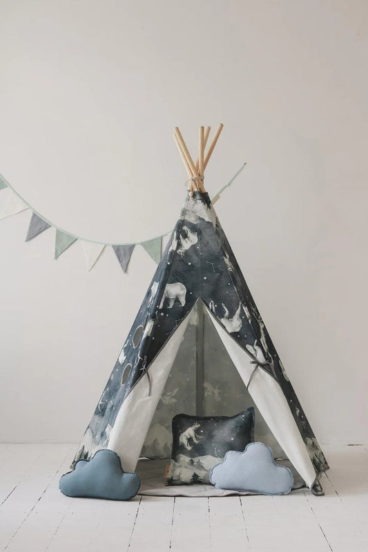 moi mili vaikiška tipi palapinė „Night Sky“