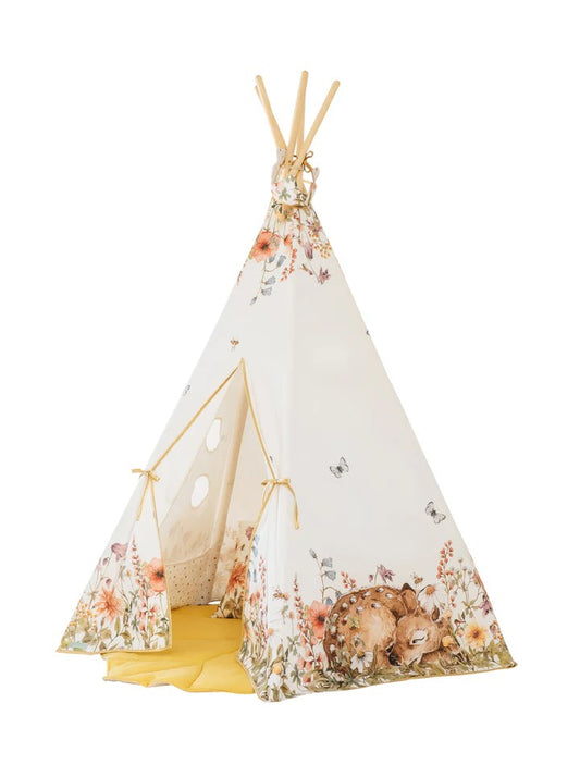 moi mili vaikiška tipi palapinė „Wildflowers“
