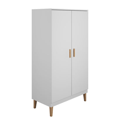 Wardrobe Kubi - White
