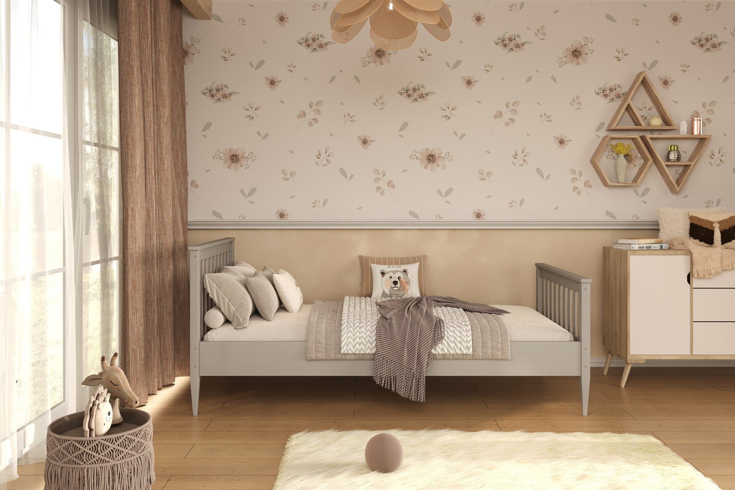 Wooden Bed IGNAS