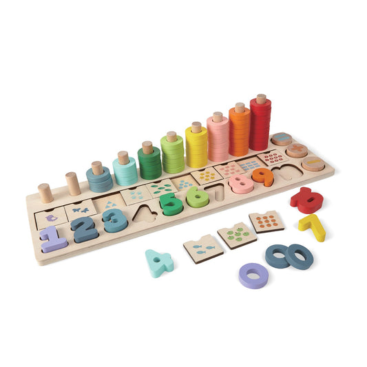 Gerardo's Toys medinis matematikos žaidimas