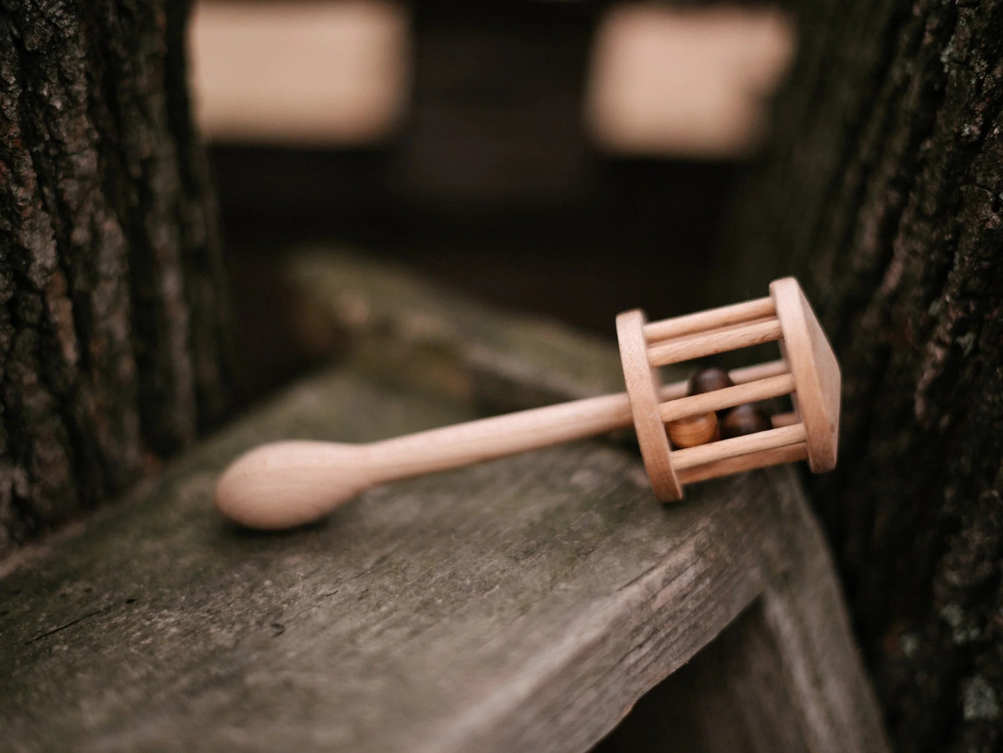 Wooden Rattle - Nighthawk