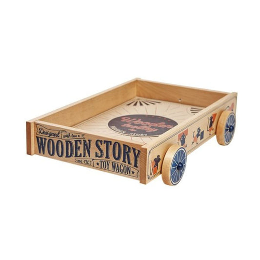 Wooden Story medinis vežimėlis