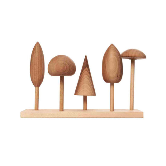 Wooden Story medinė medžio lajos dėlionė